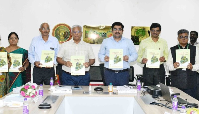 Release of ICAR-NBSS&LUP Publication on "Potential Crop Planning Zones of Telangana State for Sustainable Agricultural Development"
