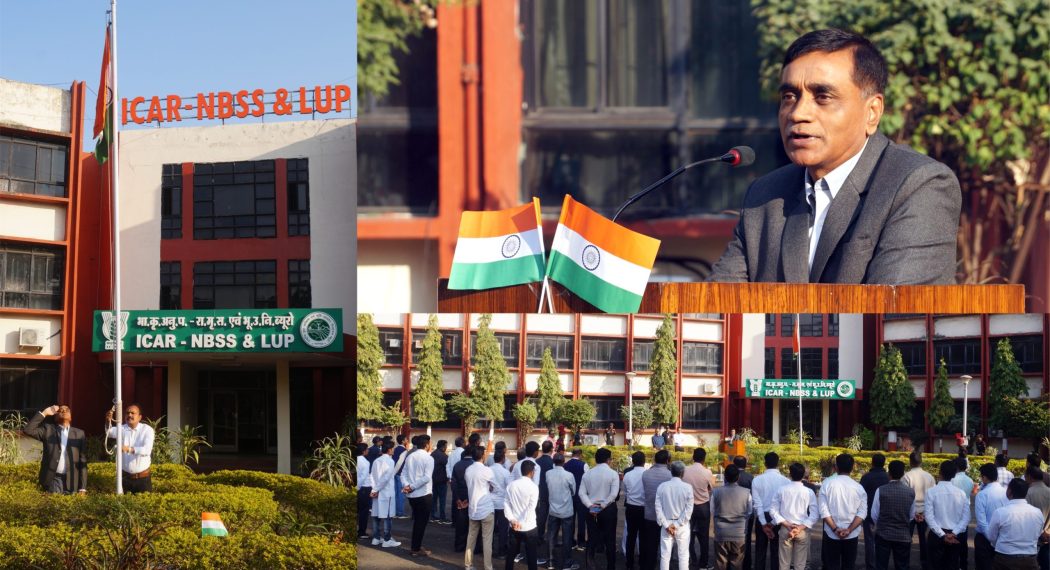 Republic Day Celebrated in NBSS&LUP, Nagpur.