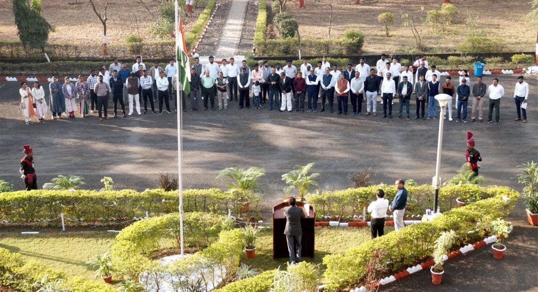 ICAR-NBSS&LUP, Nagpur Celebrating Republic Day, 26th January, 2025